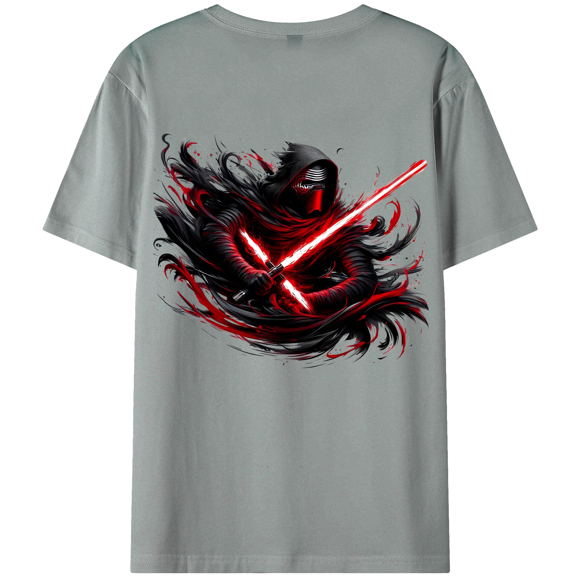 （画像用） スター・ウォーズ Star Wars 綿100％ メンズ半袖Tシャツ（バックプリント） 通気性